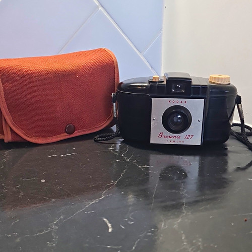 Kodak brownie 127 box camera - brownie,