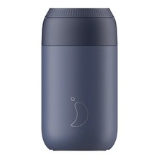 Chillys Coffee Cup 340ml - Reusable Stainless Steel - Whale Blue - C340S2WBLU