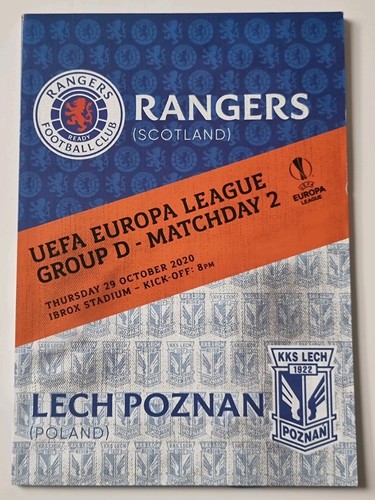 Rare glasgow rangers lech - glasgow,