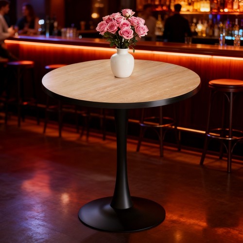 Tall round marble dining - marble,
