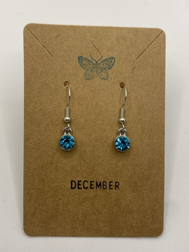 December birthstone earrings - december,