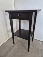 IKEA Hemnes Black Bedside