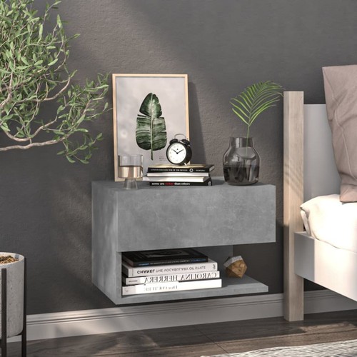 Wall bedside cabinet floating - wall,