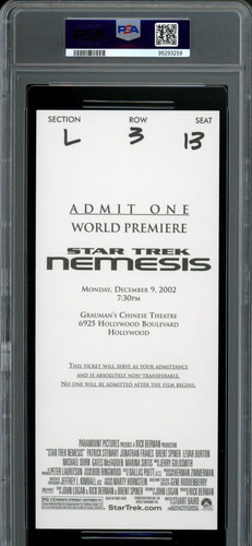 Star trek nemesis 2002 - star, /