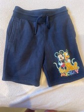Boys blue Mickey Mouse shorts