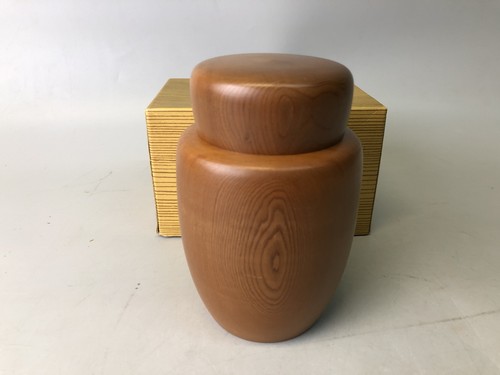 Y7711 tea caddy - y7711, wooden