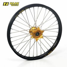 Haan Front Wheel Black/Gold (21 x 1.60) Suzuki RMZ250/450 07-21 Motocross MX