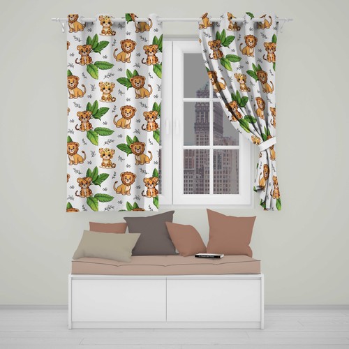Blackout eyelet curtains - blackout,