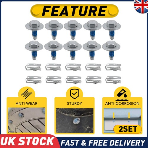 40x body bolts unut clips - unut,