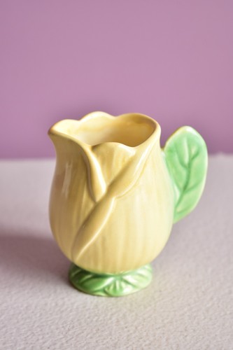 Small sylvac tulip cream - cream, jug