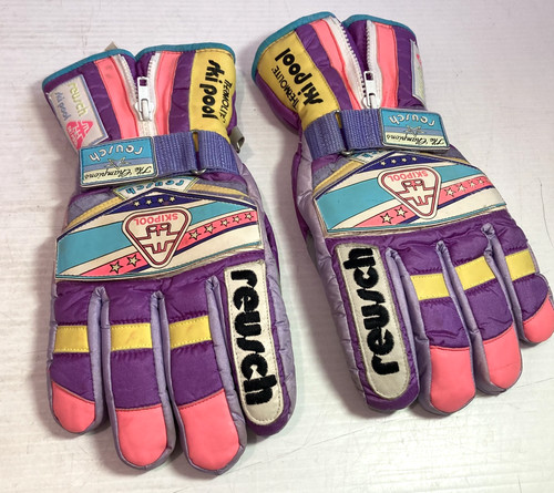 Vintage reusch ski - ski, gloves