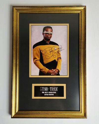 Levar burton signed - levar,