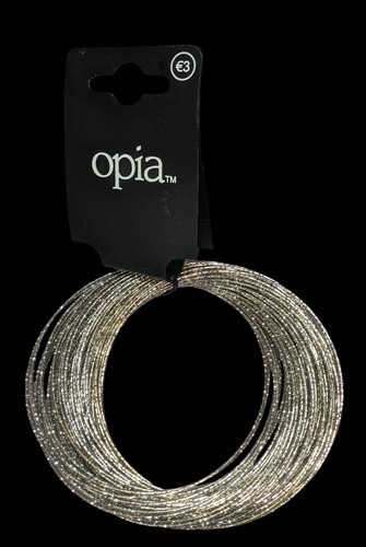 Glam opia silver tone - glam, layered