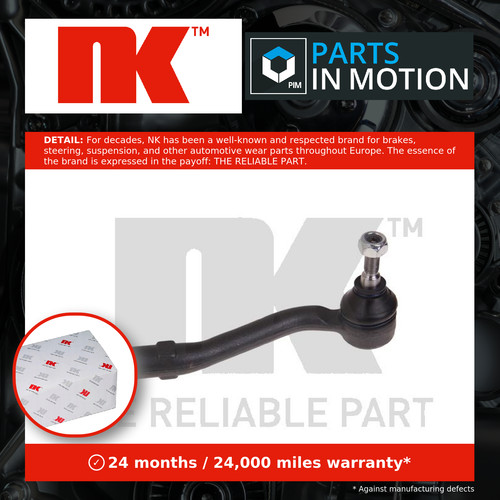 Tie track rod end fits - track,