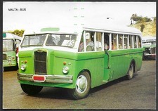 Postcard MALTA bus Y0382