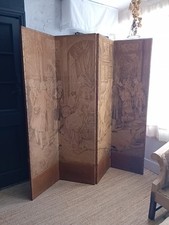 Antique Tapestry Screen 18th