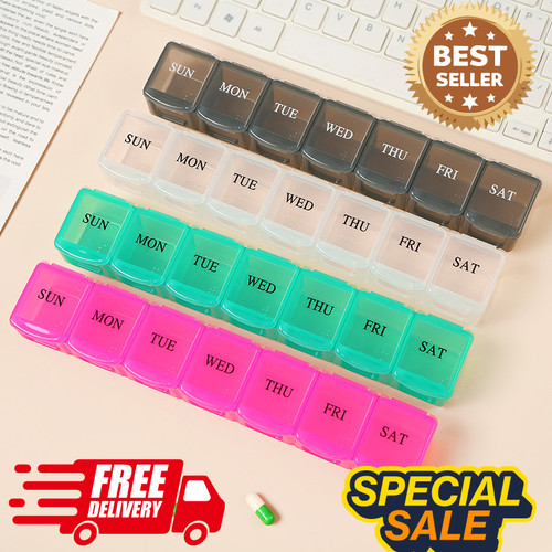 Large day pill case - large,