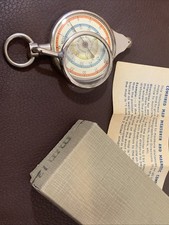 Vintage German Opsimeter Map