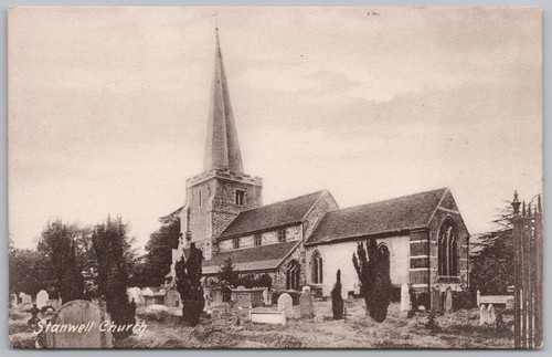 Stanwell church middlesex - church,,