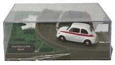 1:43 Canenco Fiat Nuova 500 Sport Diecast Model in Diorama case Sealed