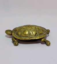 Vintage Solid Brass Turtle