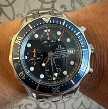 Omega Seamaster Chronometer Blue Watch 300m 42mm Ref. 2599.80 authenticity 100%