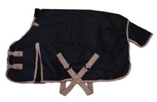 AJ Tack 1200D Waterproof Miniature Horse Turnout Blanket - Black