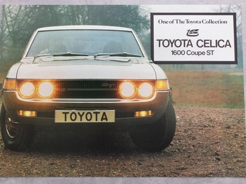 Toyota celica 1600 coupe uk - toyota,
