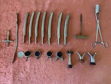 Vintage medical equipment set, Rare Collection Of Surgical Equipment