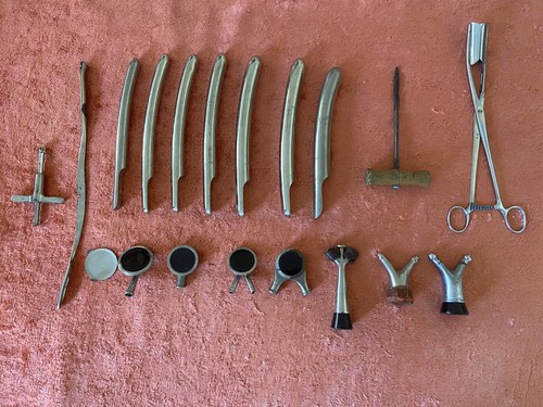 Vintage medical equipment - , set