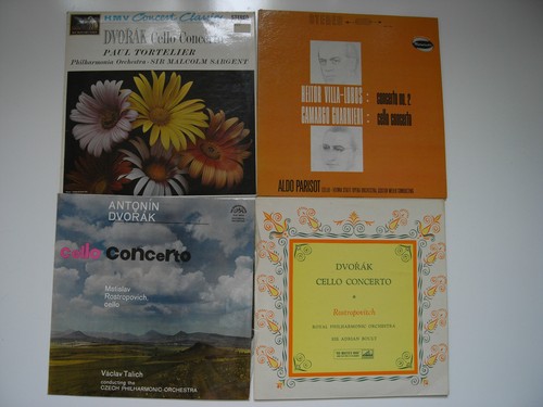 Cello vinyl x4 - lp's,