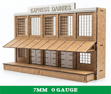Dairy Creamery Low Relief