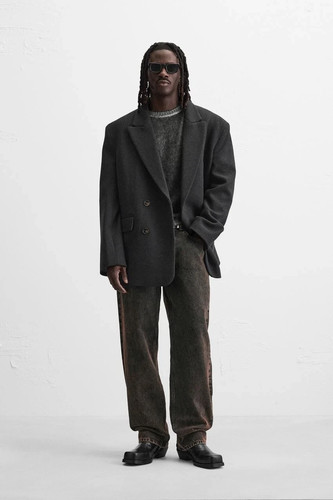 Zara men over coat - in, colour