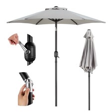 VonHaus Parasol Umbrella 2M
