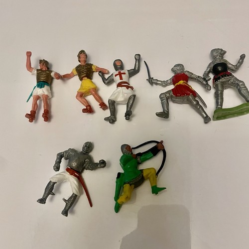 Vintage medieval knights toy - vintage,