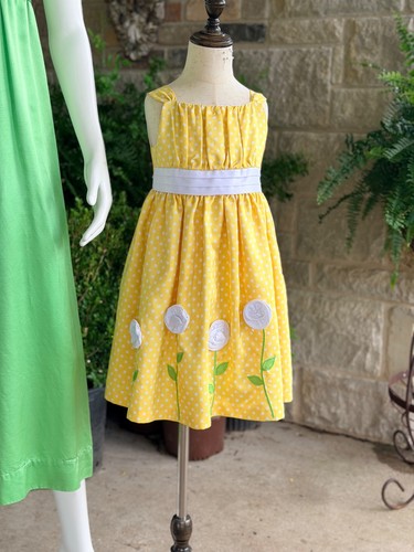 Yellow polka dot - polka,