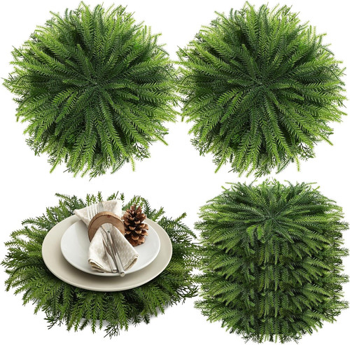 Pcs christmas placemats set - 6,