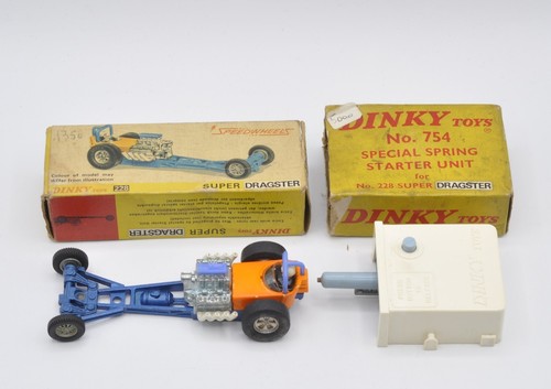 Dinky toys 228 early - dinky, dragster