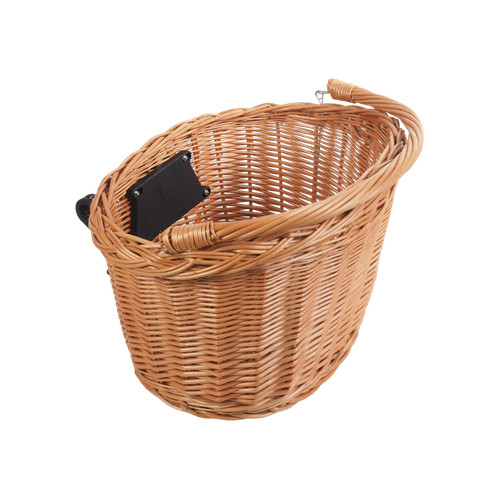 Bicycle basket wicker natural - bicycle,