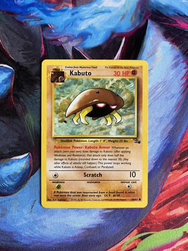Pokémon tcg kabuto fossil - pokémon,