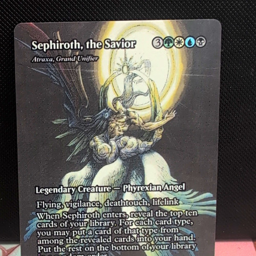 Mtg sephiroth the savior - sephiroth,,