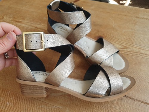 Clarks senses leather sandals - senses,