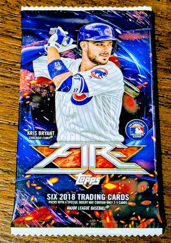 2018 topps fire mlb - topps,
