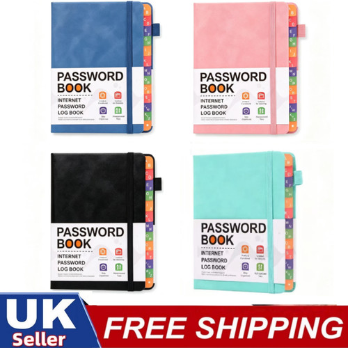 Password book with - book,