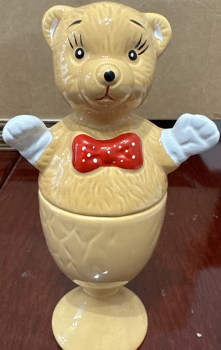 Ceramic teddy bear - bear, &
