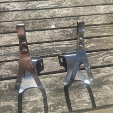 Christophe Brevete AFA toe clips small **0 Eroica Colnago Masi Bianchi Hetchins