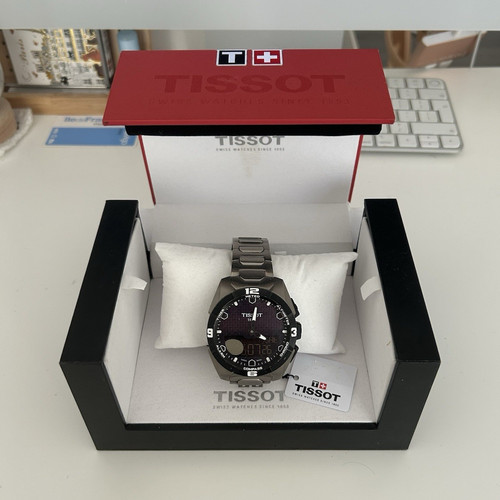 Tissot grey titanium 45mm - titanium,