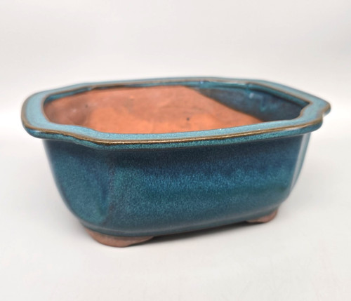 Vintage japanese teal - japanese, glazed