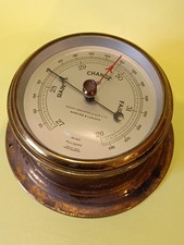 Vintage Henry Browne & Son Marine Barometer