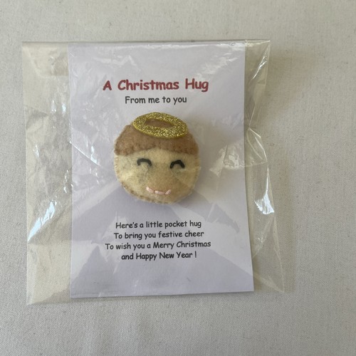 Pocket hug angel christmas - pocket,